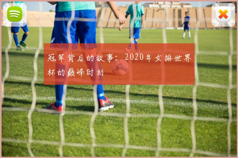 冠军背后的故事：2020年女排世界杯的巅峰时刻