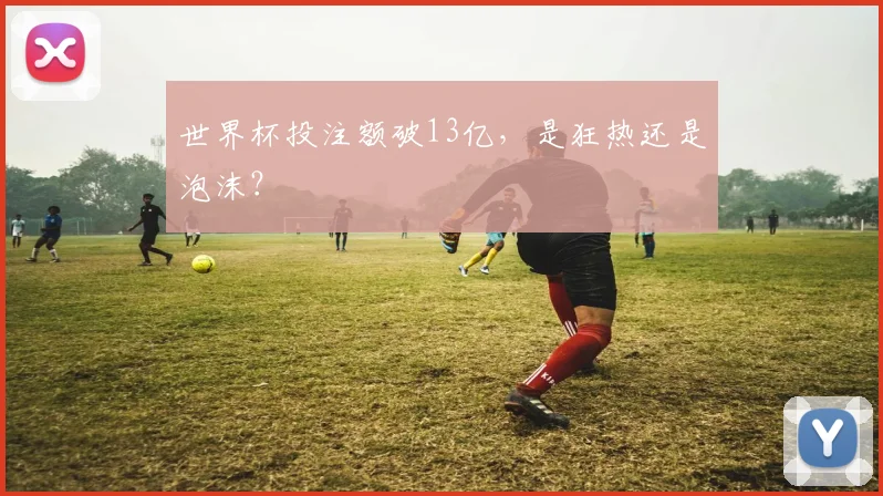 世界杯投注额破13亿，是狂热还是泡沫？